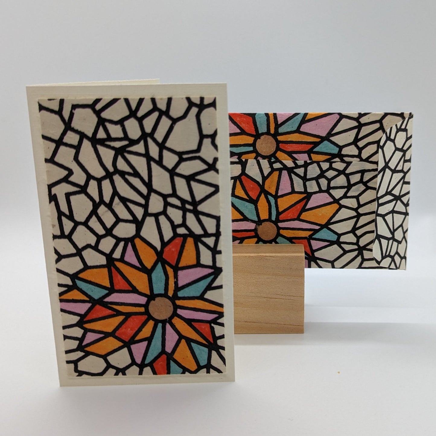 Stained Glass Flower #5