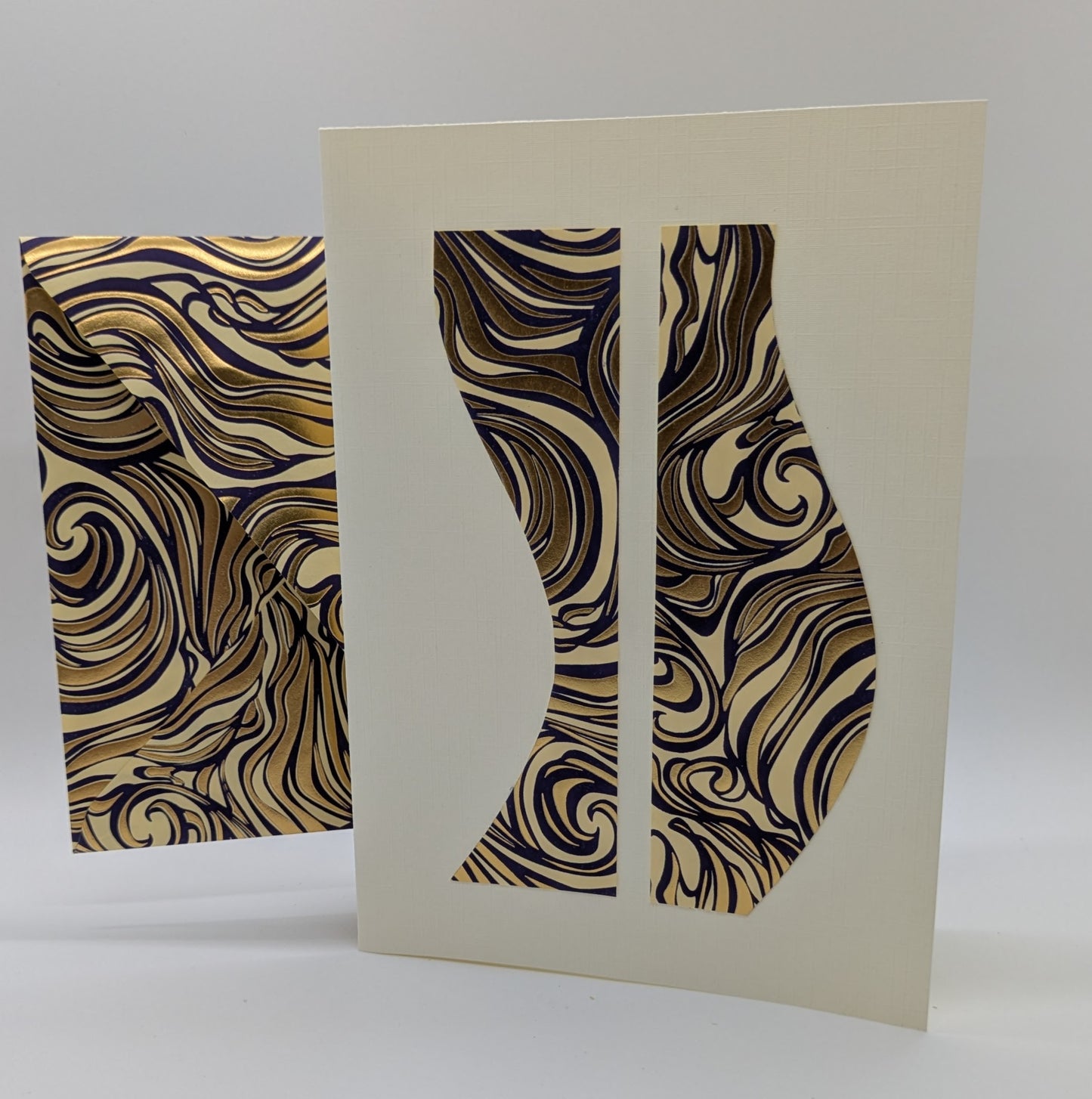 Gold Wavy Marble #8